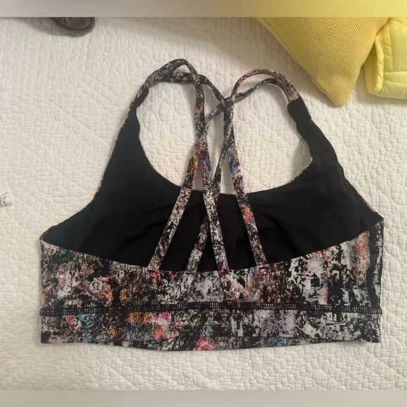 lululemon athletica women’s Energy Bra - Vitalize Multi - Picture 6 of 7